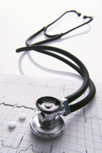 Close-up of a stethoscope